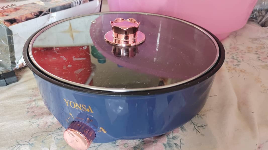 YONSA ELECTRIC STOVE PAN COOKING 0