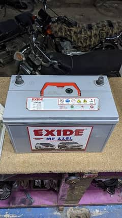 EXIDE Battery MF. 11.5. L. 12. V. 85. AH. (20. HRS)