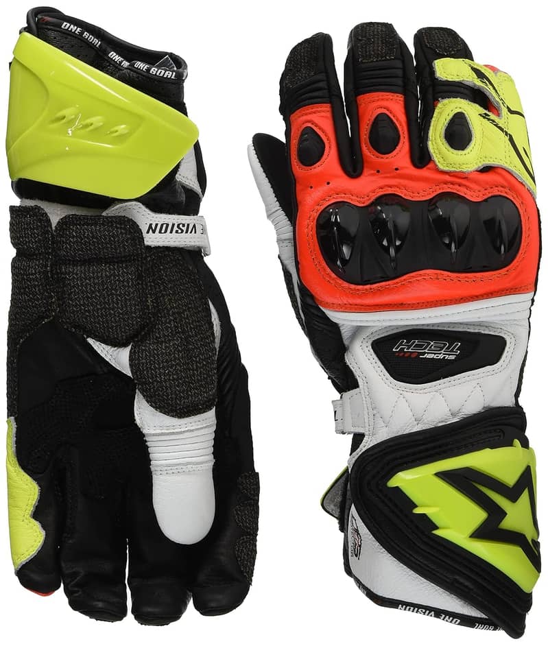 Alpinestar dainese KTM motorbike Leather Gloves Best Quality 0