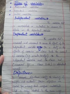 Handwritten assignment work 0