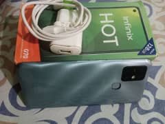 infinix Hot 10 4gbRem 128gbmemory Good Condition Mobile 5200mAhBattery