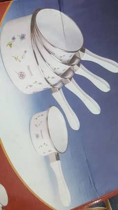 sauce pan set and bowl set