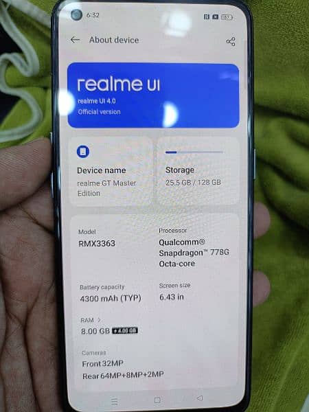 Realme GT Master Edition For sale 0