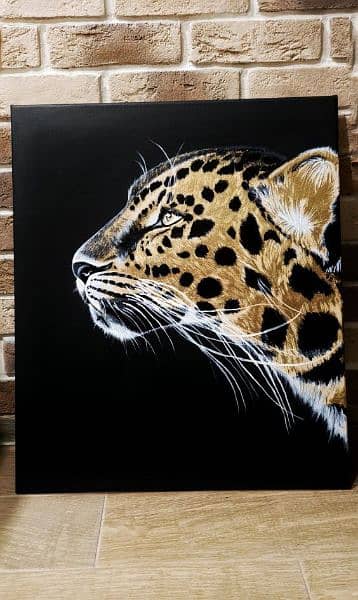 Animal acrylic painting 0