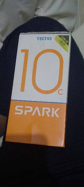 tecno spark10c with box 3