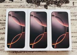 iPhone 16 pro max 256 gb (4 sets)