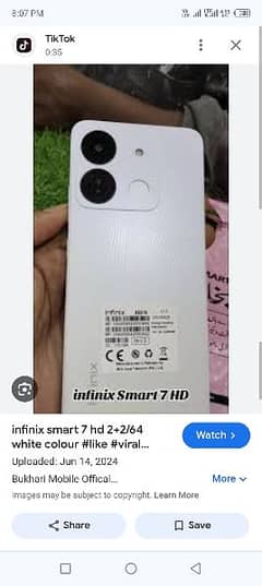 infinx smart 7 hd 2+2/64 gb