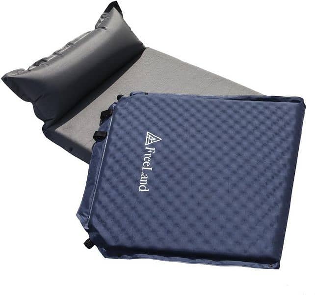 Freeland Camping Sleeping Pad Self Inflating with Attached Pillow 2