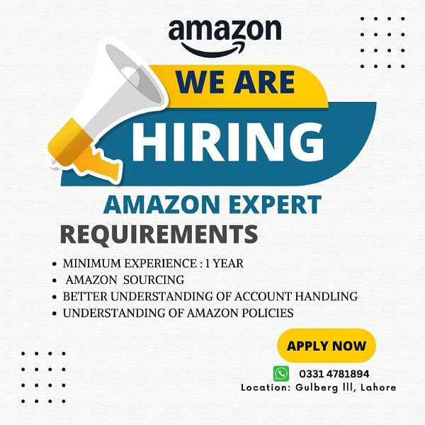 Hr Role For Female Candidate/Amazon Sourcing Experience 1 year 1