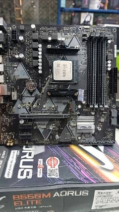 RYZEN 5 3600 NEW CHIP +ASUS B450M-A used