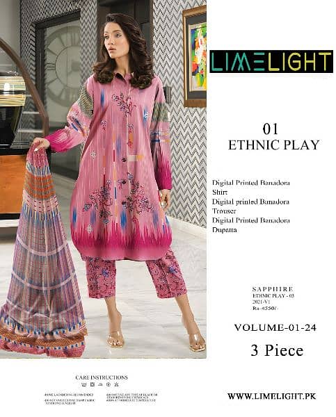 Limelight Geniun 2 pcs khaddar in cheap price 7