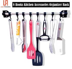 Multifunction Rack with 8 Hooks .