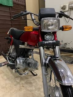 HONDA CD 70 2024 model islamabad number