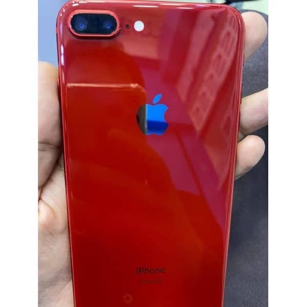 iPhone 8plus PTA Approved Red colour 64 gb 0