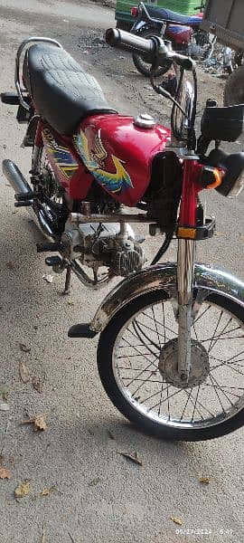 Honda CD 70 in genion and lush condition 2021 model enjin pack 6