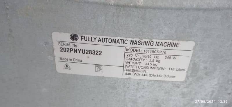 washing machine total jenun 1