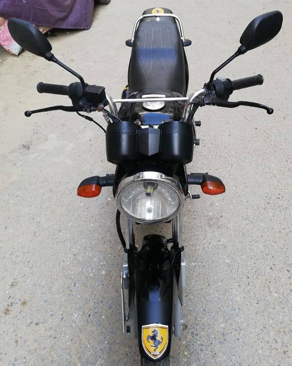 Black beauty ybz 125 z Dx Yamaha 2021 urgent sale 03333O23325 6