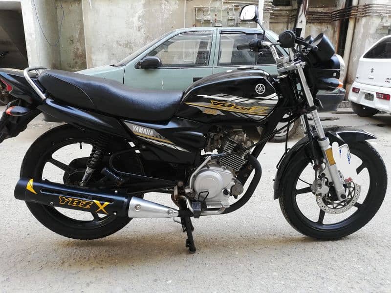 Black beauty ybz 125 z Dx Yamaha 2021 urgent sale 03333O23325 8