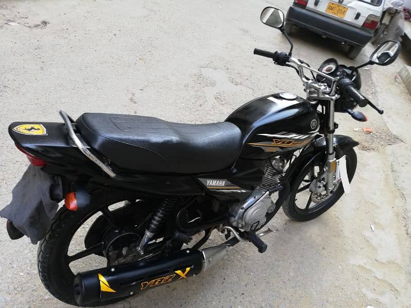 Black beauty ybz 125 z Dx Yamaha 2021 urgent sale 03333O23325 9