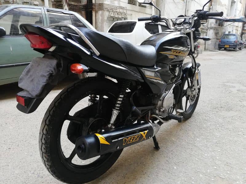 Black beauty ybz 125 z Dx Yamaha 2021 urgent sale 03333O23325 10