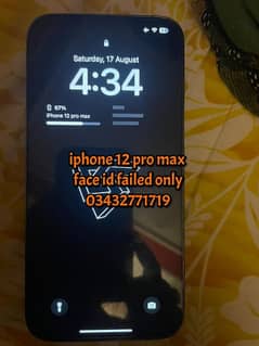 iphone 12 pro max 128gb all ok just face id failed 0343-27717-19