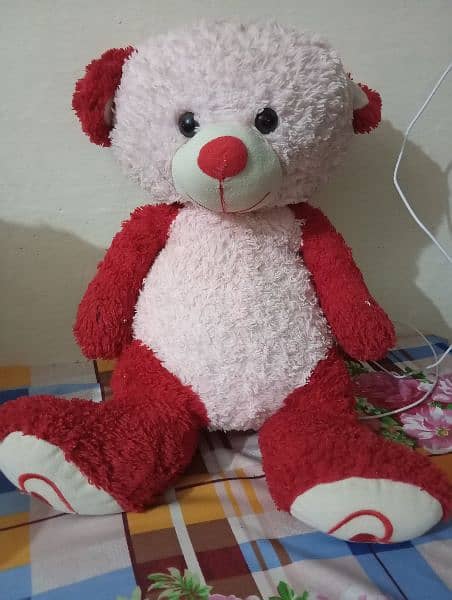 Red teddy bear 2