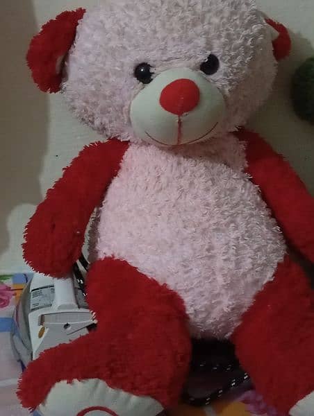 Red teddy bear 3