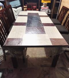 Dinning Table with 8 Chairs