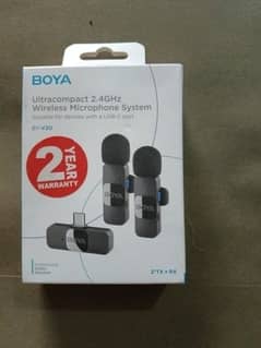 Boya By V20 Wireless Type c microphone