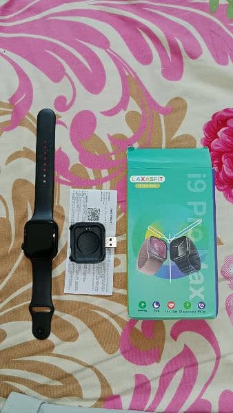 smart watch i9 pro max full box charger 1