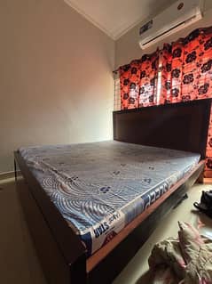 Wooden Bed - Queen Size