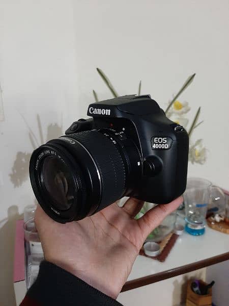 Canon Eos 4000d Dslr Camera With 18-55 Kit Lens 4