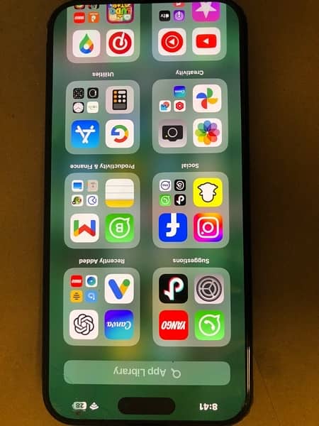 iPhone 15pro max 98% battery 256gb 5