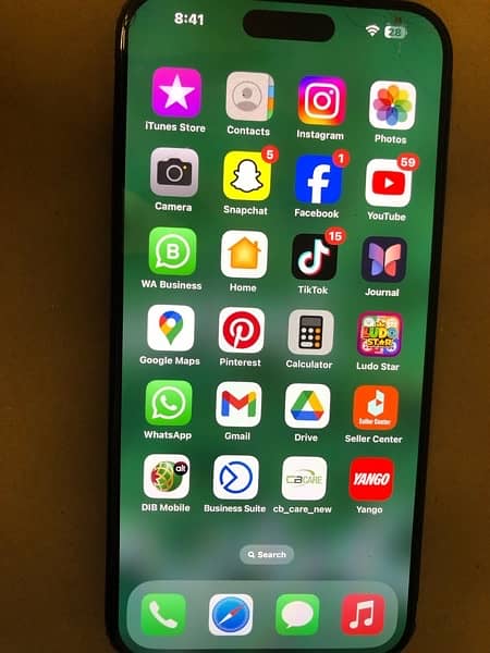 iPhone 15pro max 98% battery 256gb 10