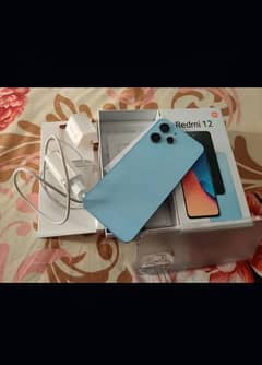 redmi 12 full box 10 by 10 8+4RAM 128GB