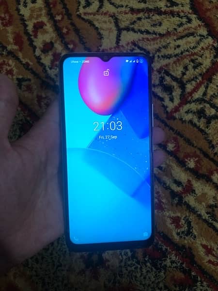 vivo y20 with box and  charger 1