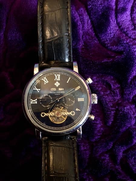 patek phillipe automatic pendulam day date watch 0