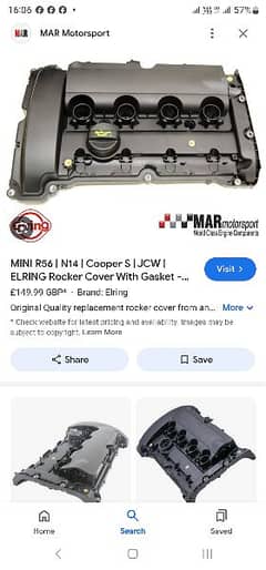 mini cooper r56 tappat cover needed