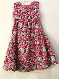 Fancy frock for 4-8years girls