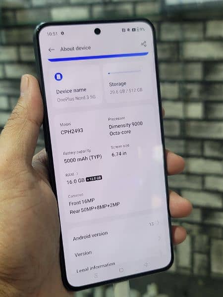 Oneplus Nord 3 16/512 Dual Sim Approved 1