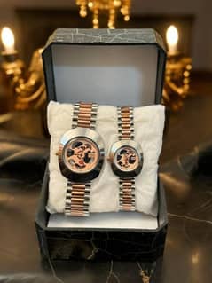 Beautiful couples watch's chain watch