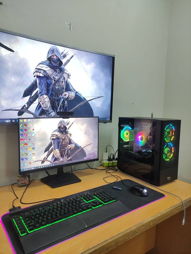 Gaming PC with 180hz Monitor 2