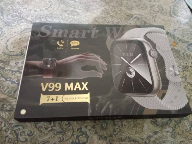 watch name v99 max 7 strep condition 10 by 10 charger with box 0