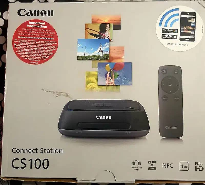 Canon Connect Station CS100 - 1 TeraByte (DSLR / Mirrorless / Camera) 0