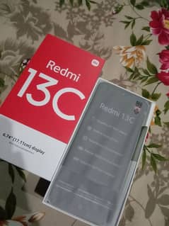 Redmi 13C Just Box open Non Active 6/128