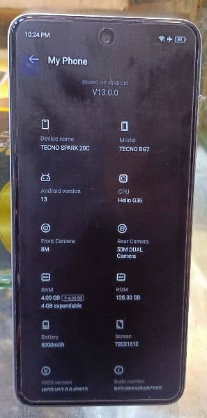 Tecno spark 20c 4