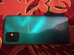 infinix hot10 with charger and box