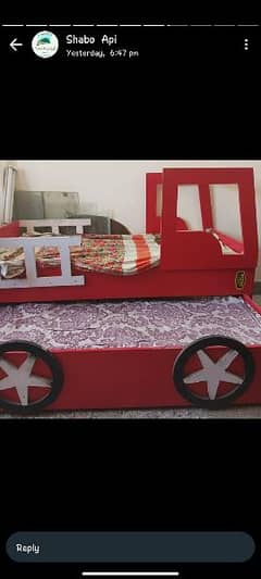 kid car bed