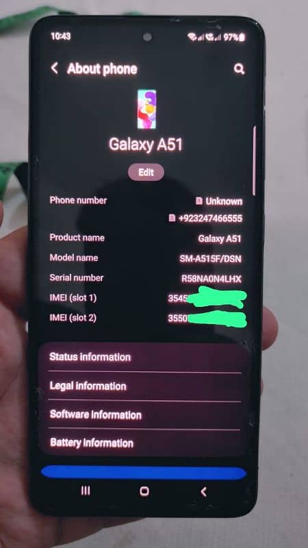 Samsung 6/128 PTA Approved 2