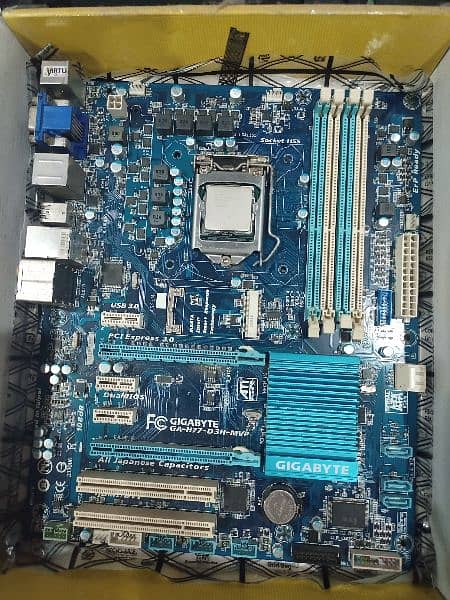 i5 2400 with h77 gigabyte board and 12Gb Ram 0